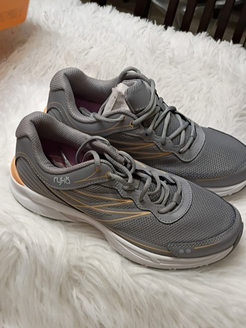 New Ryka Skylark Walking Running Shoes Frost Gray for Women SZ 6W - Picture 3 of 15